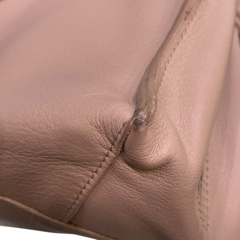 バレンシアガ BALENCIAGA ペーパーミニ 357333 ベージュ レザー レディース ショルダーバッグ