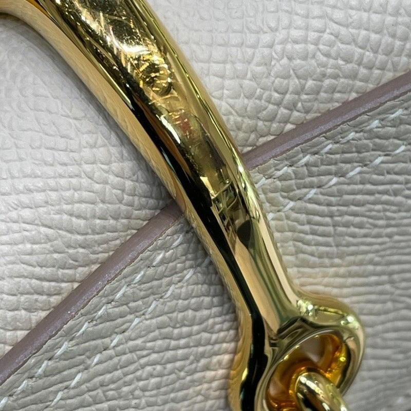 エルメス HERMES デッラカヴァッレリア U刻印 クレ/GD金具 エプソン レディース ショルダーバッグ