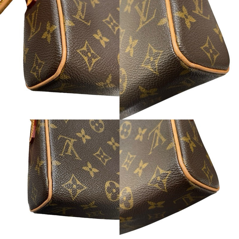 ルイ・ヴィトン LOUIS VUITTON レシタル M51900 ブラウン モノグラムキャンバス レディース ハンドバッグ