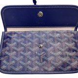 ゴヤール GOYARD サンルイPM ネイビー ゴヤールディンキャンバス レディース トートバッグ