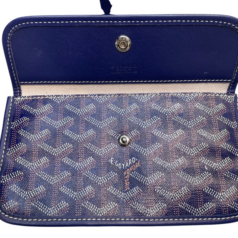 ゴヤール GOYARD サンルイPM ネイビー ゴヤールディンキャンバス レディース トートバッグ