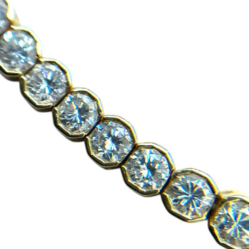 15P ダイヤブレスレット ゴールド 750 ジュエリー