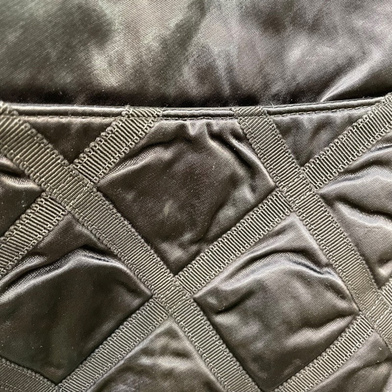 シャネル CHANEL マトラッセグログラントート ブラック　ゴールド金具 ナイロン/レザー レディース トートバッグ