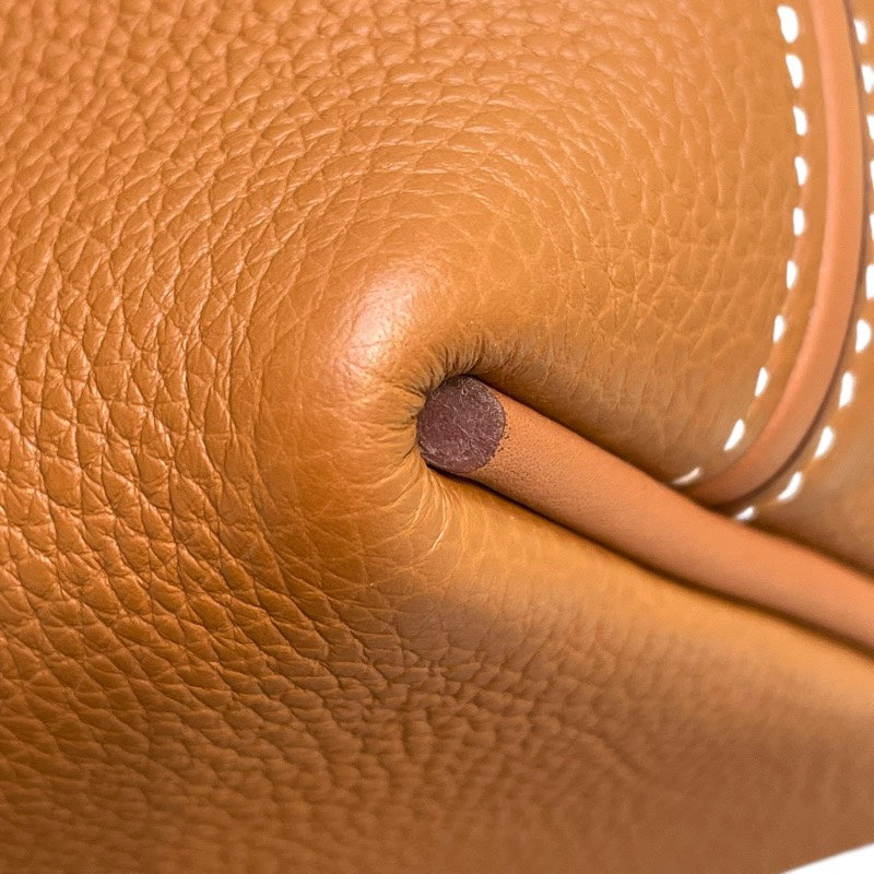 エルメス HERMES ヴァンキャトル29 U刻 ゴールド シルバー金具 トゴ/スイフト レディース ハンドバッグ
