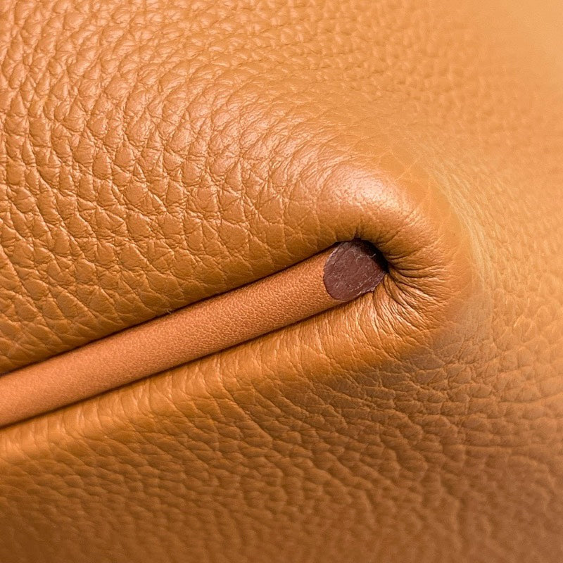 エルメス HERMES ヴァンキャトル29 U刻 ゴールド シルバー金具 トゴ/スイフト レディース ハンドバッグ
