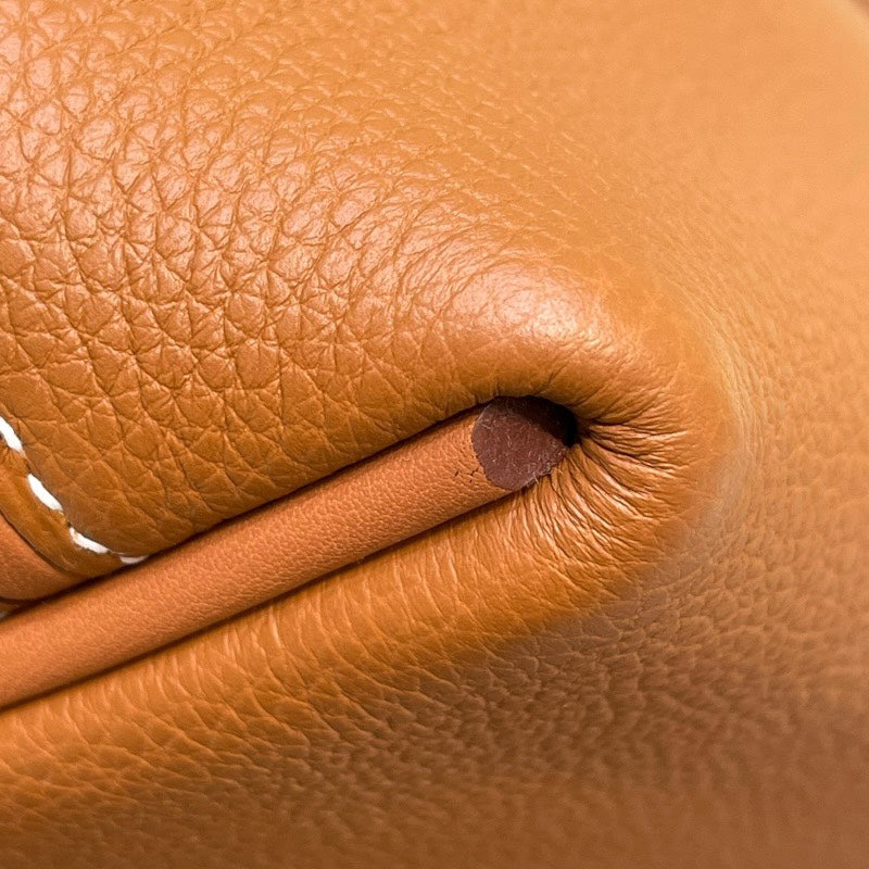 エルメス HERMES ヴァンキャトル29 U刻 ゴールド シルバー金具 トゴ/スイフト レディース ハンドバッグ