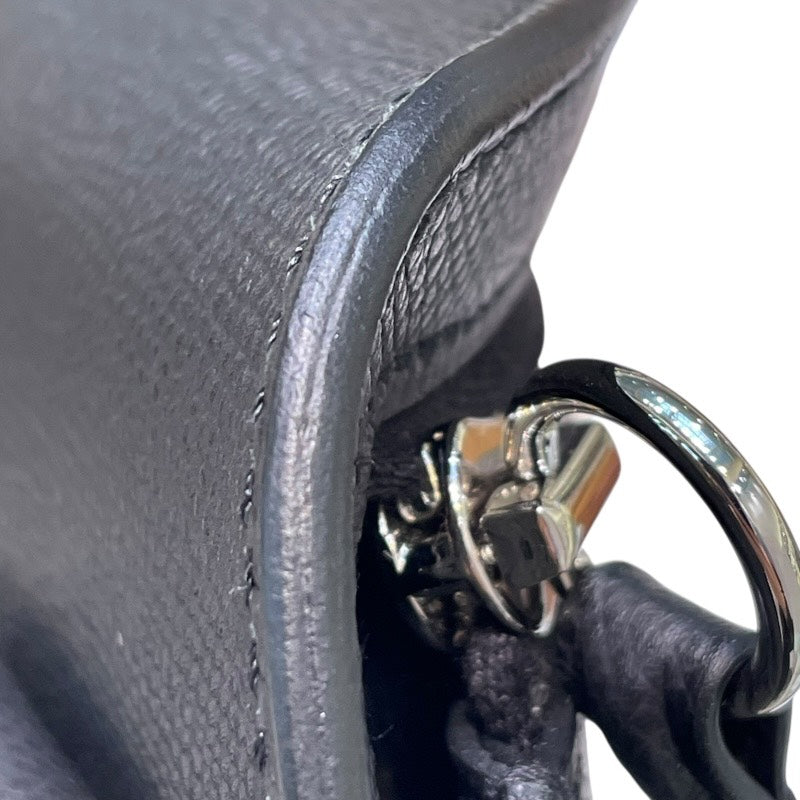 エルメス HERMES プティット・コース B刻 ブラック シルバー金具 エプソン レディース ショルダーバッグ