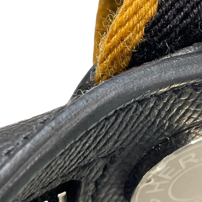 エルメス HERMES プティット・コース B刻 ブラック シルバー金具 エプソン レディース ショルダーバッグ