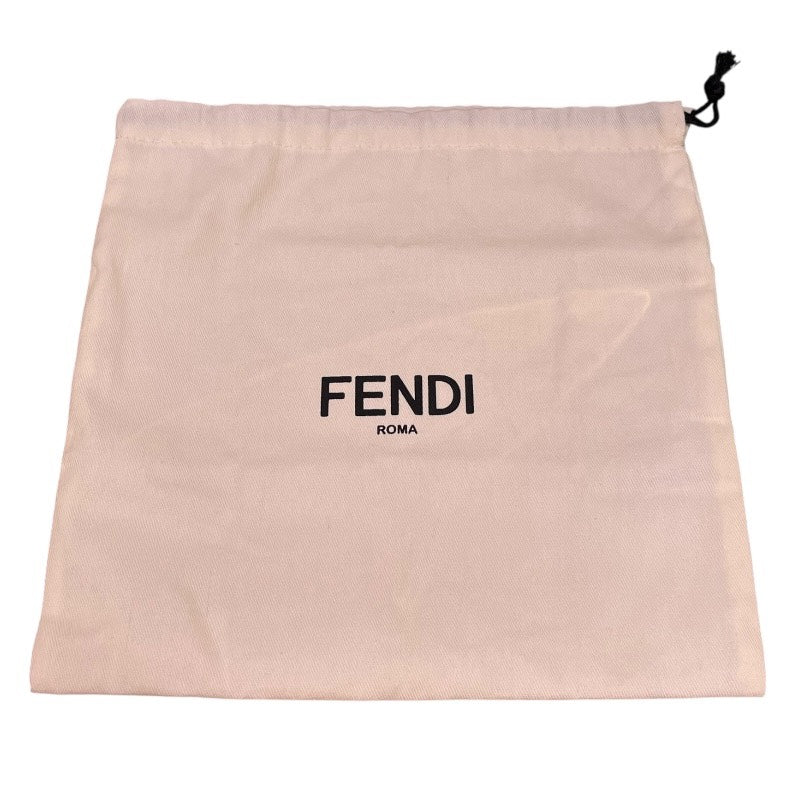 フェンディ FENDI バゲット スリムクラッチ FRGMT 8BS073 イエロー ジャガード レディース ショルダーバッグ