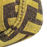 フェンディ FENDI バゲット スリムクラッチ FRGMT 8BS073 イエロー ジャガード レディース ショルダーバッグ