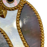 ヴァンクリーフ＆アーペル Van Cleef & Arpels ラッキーアニマルズアウルクリップ ゴールド Au750 ジュエリー