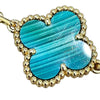 ヴァンクリーフ＆アーペル Van Cleef & Arpels ヴィンテージ アルハンブラ ブレスレット 5モチーフ イエローゴールド Au750 ダイヤモンド ジュエリー