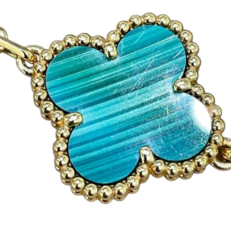 ヴァンクリーフ＆アーペル Van Cleef & Arpels ヴィンテージ アルハンブラ ブレスレット 5モチーフ イエローゴールド Au750 ダイヤモンド ジュエリー