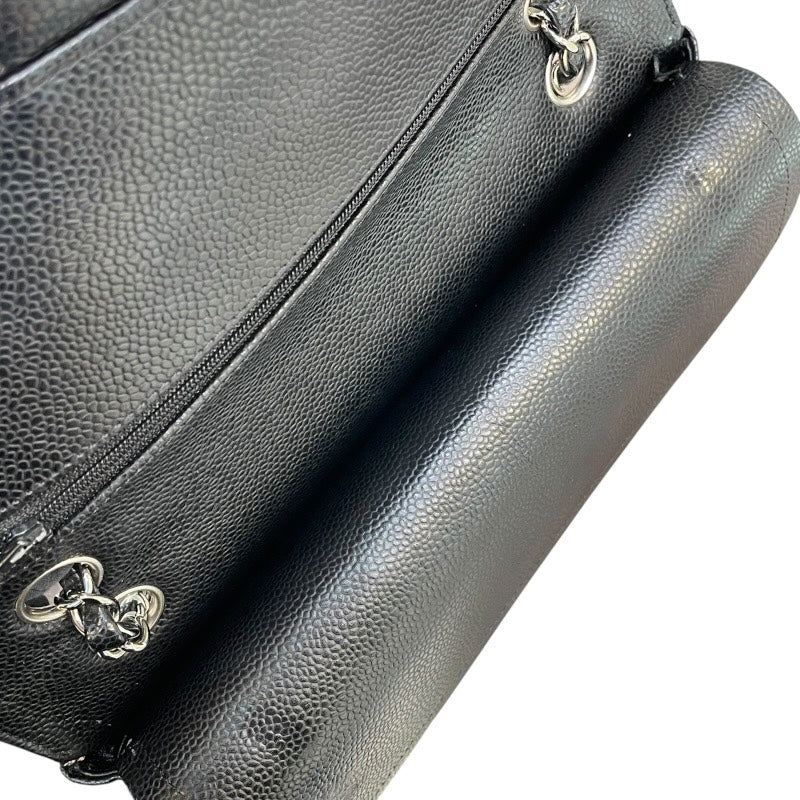 シャネル CHANEL マトラッセ25 A01112 11番台 ブラック SV金具 キャビア レディース ショルダーバッグ