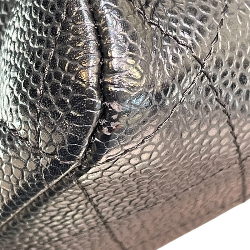 シャネル CHANEL マトラッセ25 A01112 11番台 ブラック SV金具 キャビア レディース ショルダーバッグ