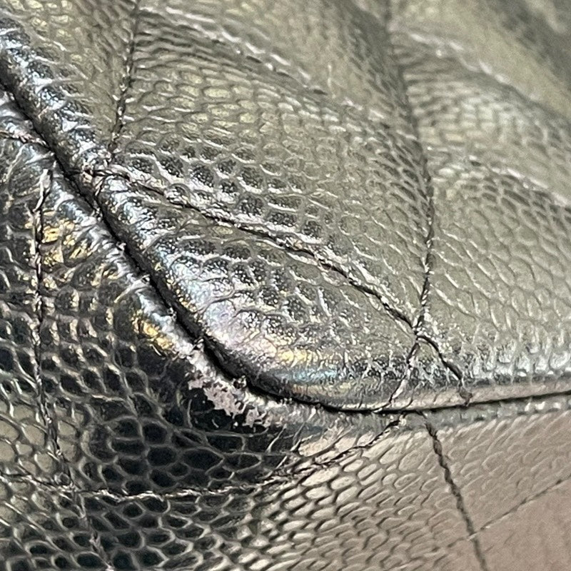 シャネル CHANEL マトラッセ25 A01112 11番台 ブラック SV金具 キャビア レディース ショルダーバッグ