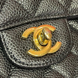 シャネル CHANEL マトラッセ25 A01112 28番台 ブラック GD金具 キャビア レディース ショルダーバッグ