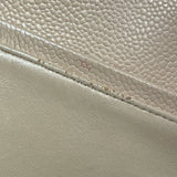 シャネル CHANEL マトラッセ25 A01112 14番台 ベージュ GD金具 キャビア レディース ショルダーバッグ