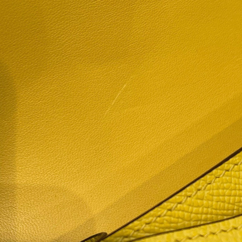 エルメス HERMES コンスタンス3ミニ W刻 ジョーヌナプル SV金具