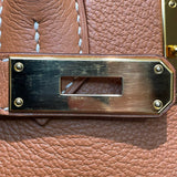 エルメス HERMES バーキン30 D刻印 ゴールド ゴールド金具 エバーカラー レディース ハンドバッグ