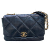 シャネル CHANEL CHANEL19マキシバッグ AS1162 ブラック ラムレザー レディース ショルダーバッグ