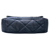 シャネル CHANEL CHANEL19マキシバッグ AS1162 ブラック ラムレザー レディース ショルダーバッグ