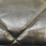 シャネル CHANEL CHANEL19マキシバッグ AS1162 ブラック ラムレザー レディース ショルダーバッグ