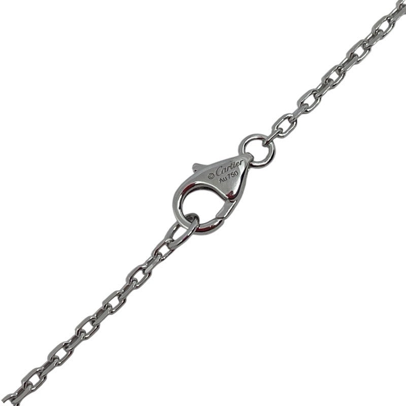 カルティエ Cartier ラブサークルネックレス フルダイヤ ホワイトゴールド K18WG ジュエリー