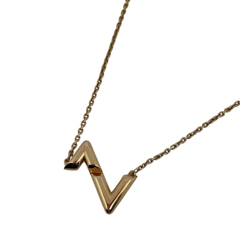 ルイ・ヴィトン LOUIS VUITTON パンダンティフ ヴォルトアップダウン ネックレス ピンクゴールド 750PG ジュエリー
