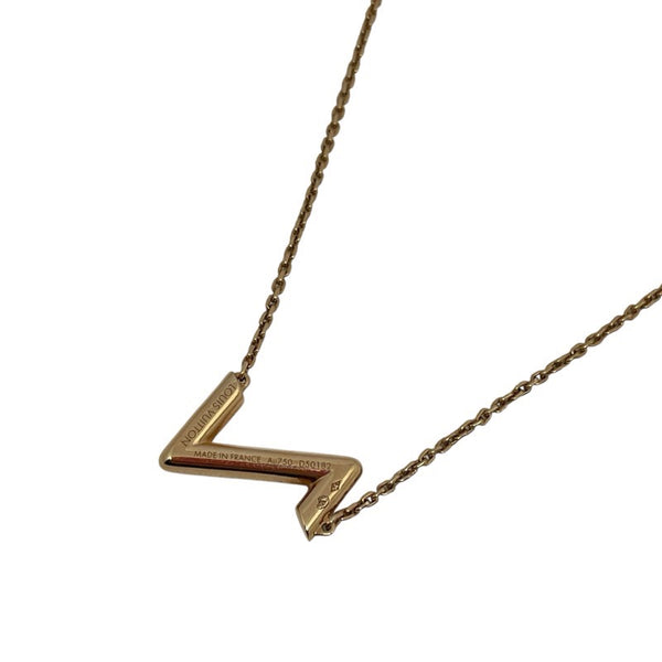 ルイ・ヴィトン LOUIS VUITTON パンダンティフ ヴォルトアップダウン ネックレス ピンクゴールド 750PG ジュエリー