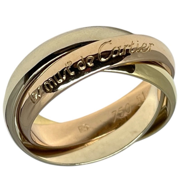 カルティエ Cartier トリニティリング ゴールド/ホワイトゴールド/ピンクゴールド 750/750WG/750PG ジュエリー