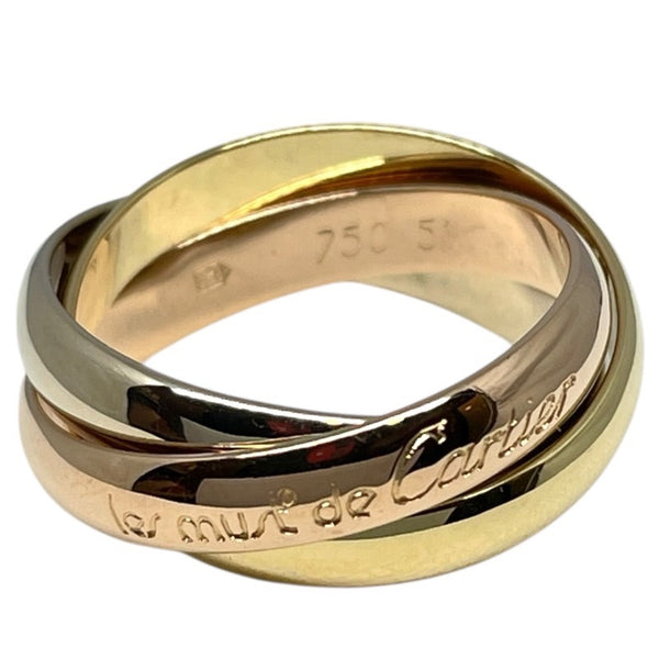 カルティエ Cartier トリニティリング ゴールド/ホワイトゴールド/ピンクゴールド 750/750WG/750PG ジュエリー