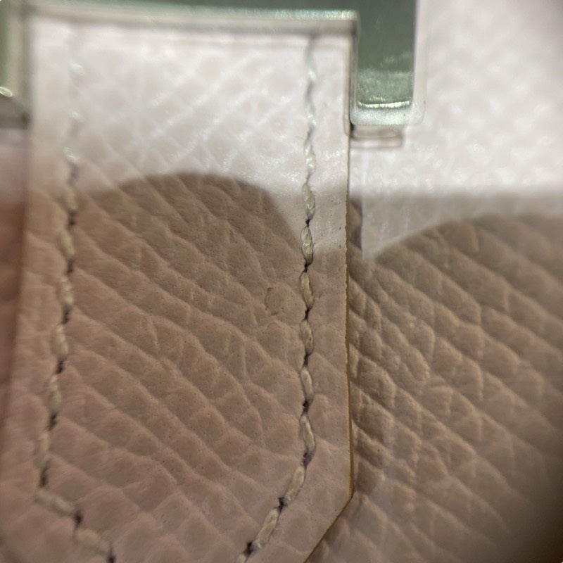 エルメス HERMES ベアンミニ B刻 モーヴベール SV金具 エプソン レディース 名刺入れ