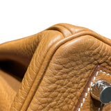 エルメス HERMES バーキン25 B刻 ゴールド/シルバー金具 トゴ レディース ハンドバッグ