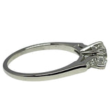 ハリーウィンストン HARRY WINSTON ラウンドカットトリストリング プラチナ PT950 ジュエリー