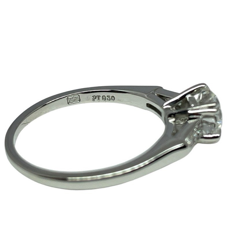 ハリーウィンストン HARRY WINSTON ラウンドカットトリストリング プラチナ PT950 ジュエリー