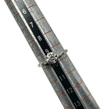 ハリーウィンストン HARRY WINSTON ラウンドカットトリストリング プラチナ PT950 ジュエリー