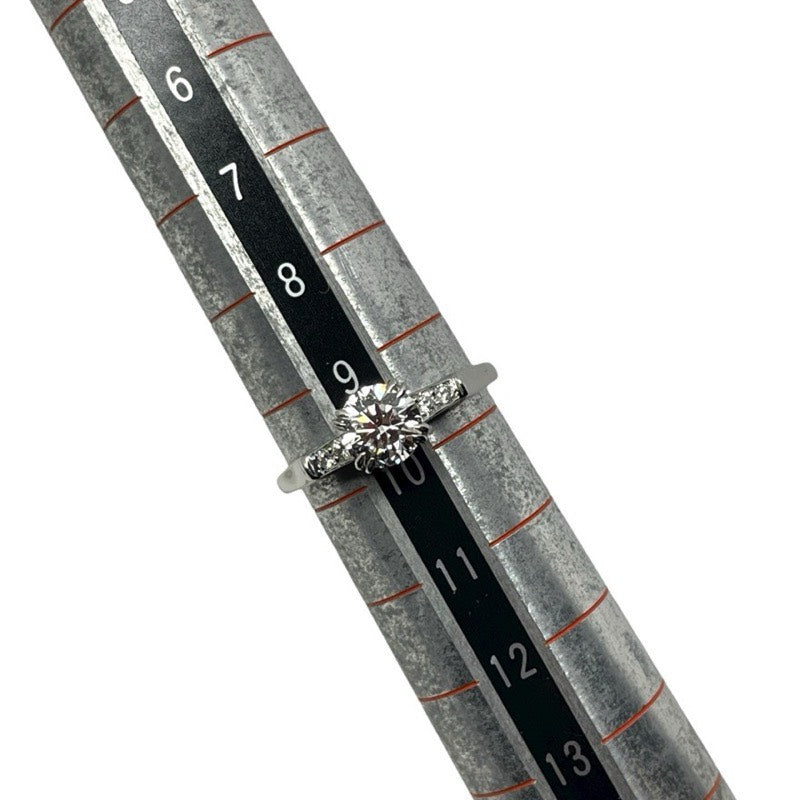 ハリーウィンストン HARRY WINSTON ラウンドカットトリストリング プラチナ PT950 ジュエリー