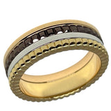 ブシュロン BOUCHERON キャトルスモールリング K18イエローゴールド/ホワイトゴールド/ピンクゴールド/ブラウンPVD ジュエリー