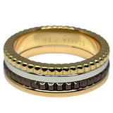 ブシュロン BOUCHERON キャトルスモールリング K18イエローゴールド/ホワイトゴールド/ピンクゴールド/ブラウンPVD ジュエリー