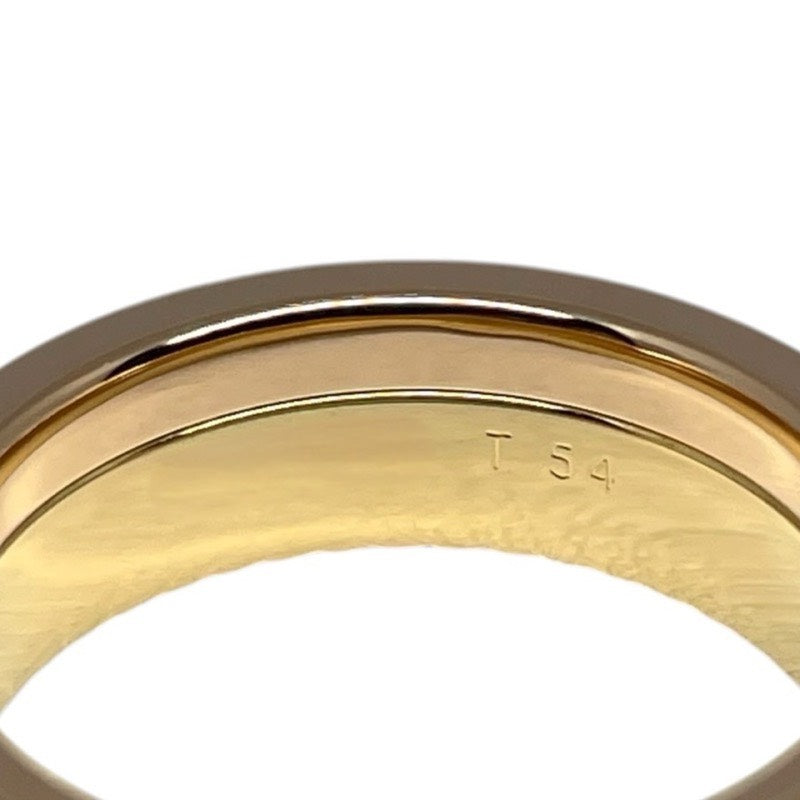 ブシュロン BOUCHERON キャトルスモールリング K18イエローゴールド/ホワイトゴールド/ピンクゴールド/ブラウンPVD ジュエリー