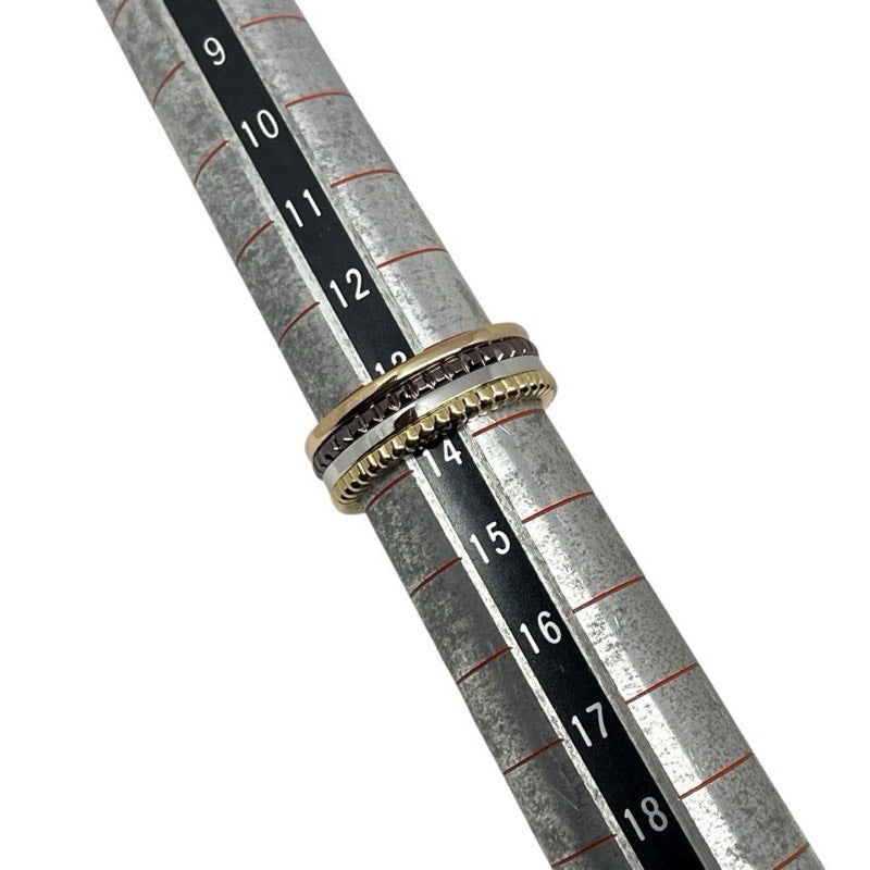 ブシュロン BOUCHERON キャトルスモールリング K18イエローゴールド/ホワイトゴールド/ピンクゴールド/ブラウンPVD ジュエリー