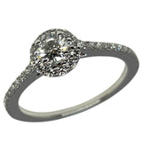 グラフ GRAFF アイコンラウンドエンゲージリング ホワイトゴールド 750WG ジュエリー