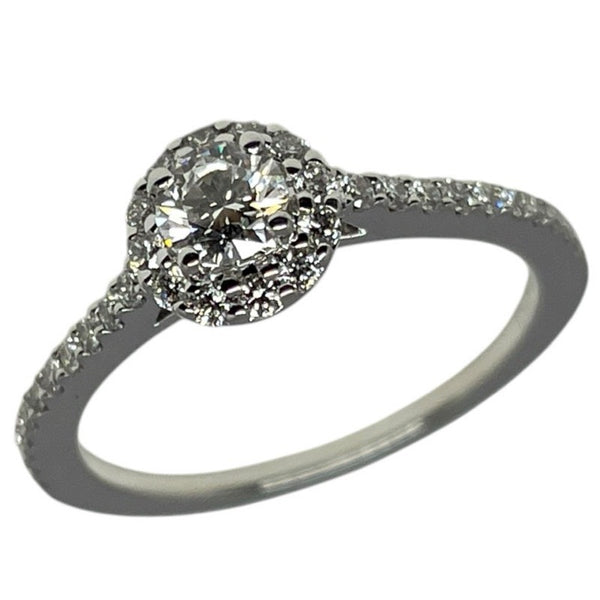 グラフ GRAFF アイコンラウンドエンゲージリング ホワイトゴールド 750WG ジュエリー