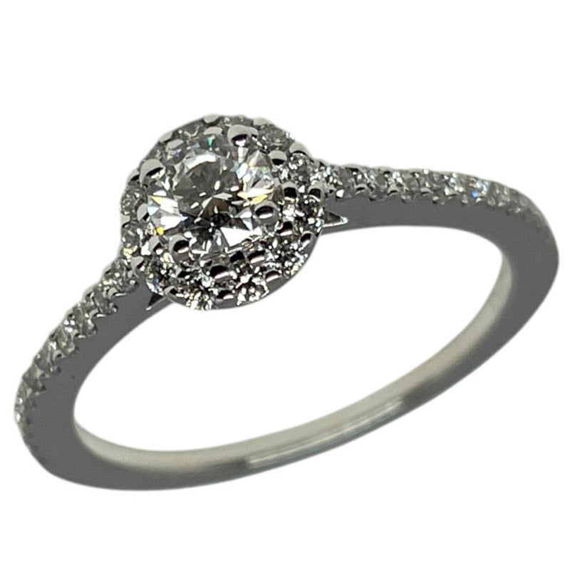 グラフ GRAFF アイコンラウンドエンゲージリング ホワイトゴールド 750WG ジュエリー