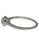 グラフ GRAFF アイコンラウンドエンゲージリング ホワイトゴールド 750WG ジュエリー