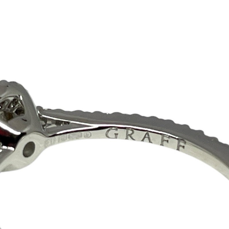 グラフ GRAFF アイコンラウンドエンゲージリング ホワイトゴールド 750WG ジュエリー