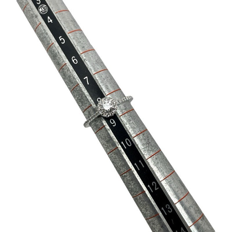 グラフ GRAFF アイコンラウンドエンゲージリング ホワイトゴールド 750WG ジュエリー