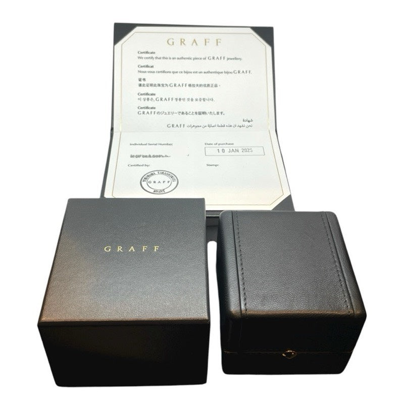 グラフ GRAFF アイコンラウンドエンゲージリング ホワイトゴールド 750WG ジュエリー