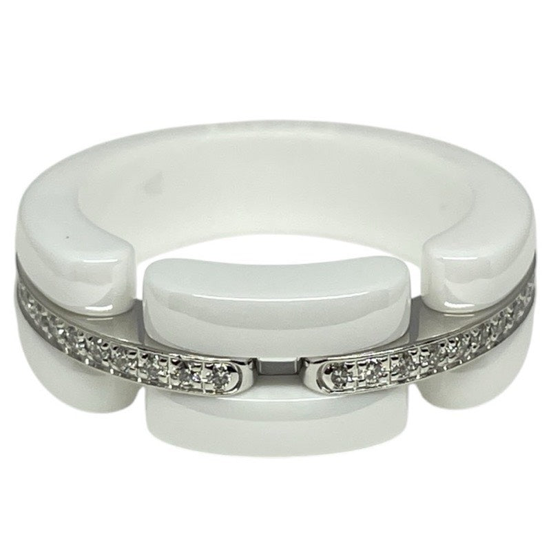 シャネル CHANEL ウルトラリング 750WG/セラミック ジュエリー